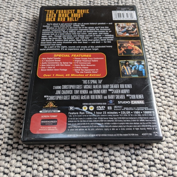 Spinal Tap - DVD - Picture 2 of 3